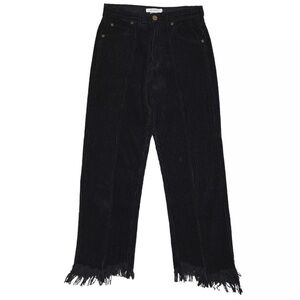 Moussy Baggy Straight Leg Corduroy Denim Jeans 1